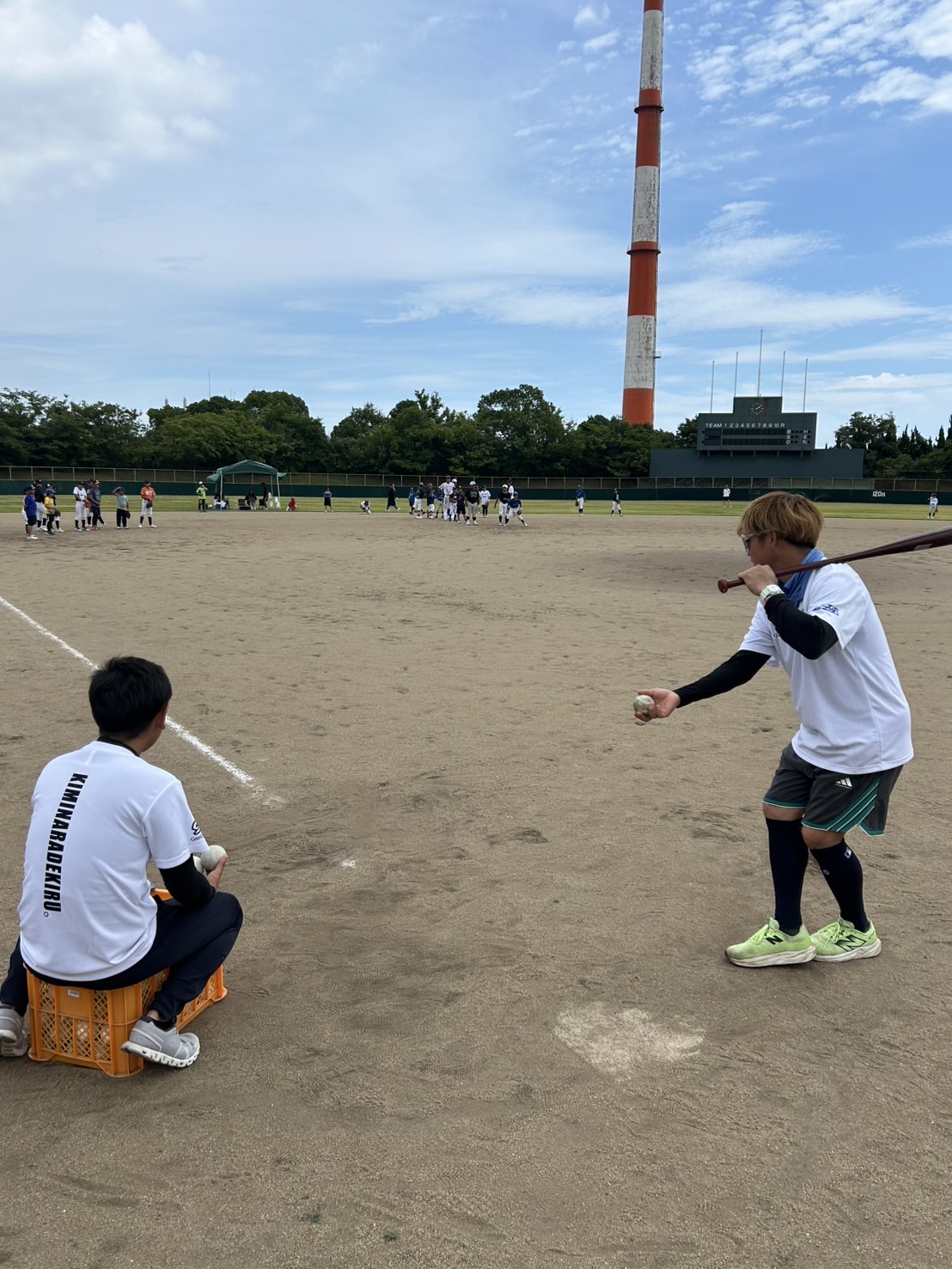 走れ！大井チャンネルの大井さんによるノックイベント