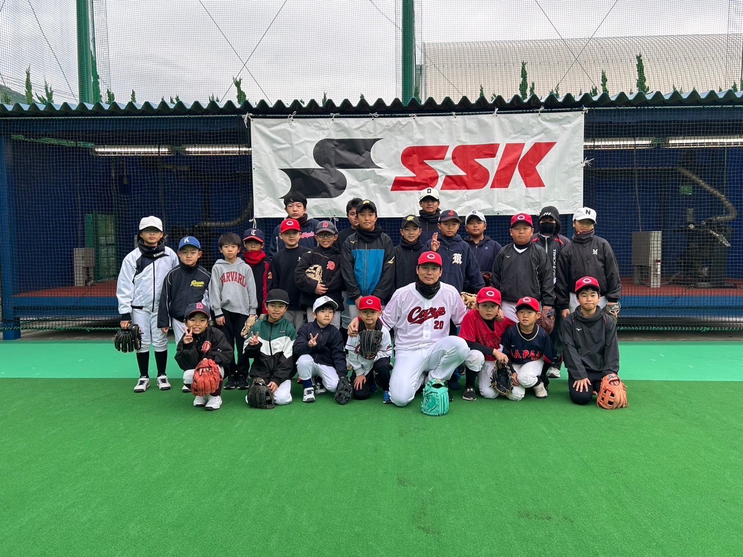 広島東洋カープ栗林良吏選手による野球教室&サイン会🎉