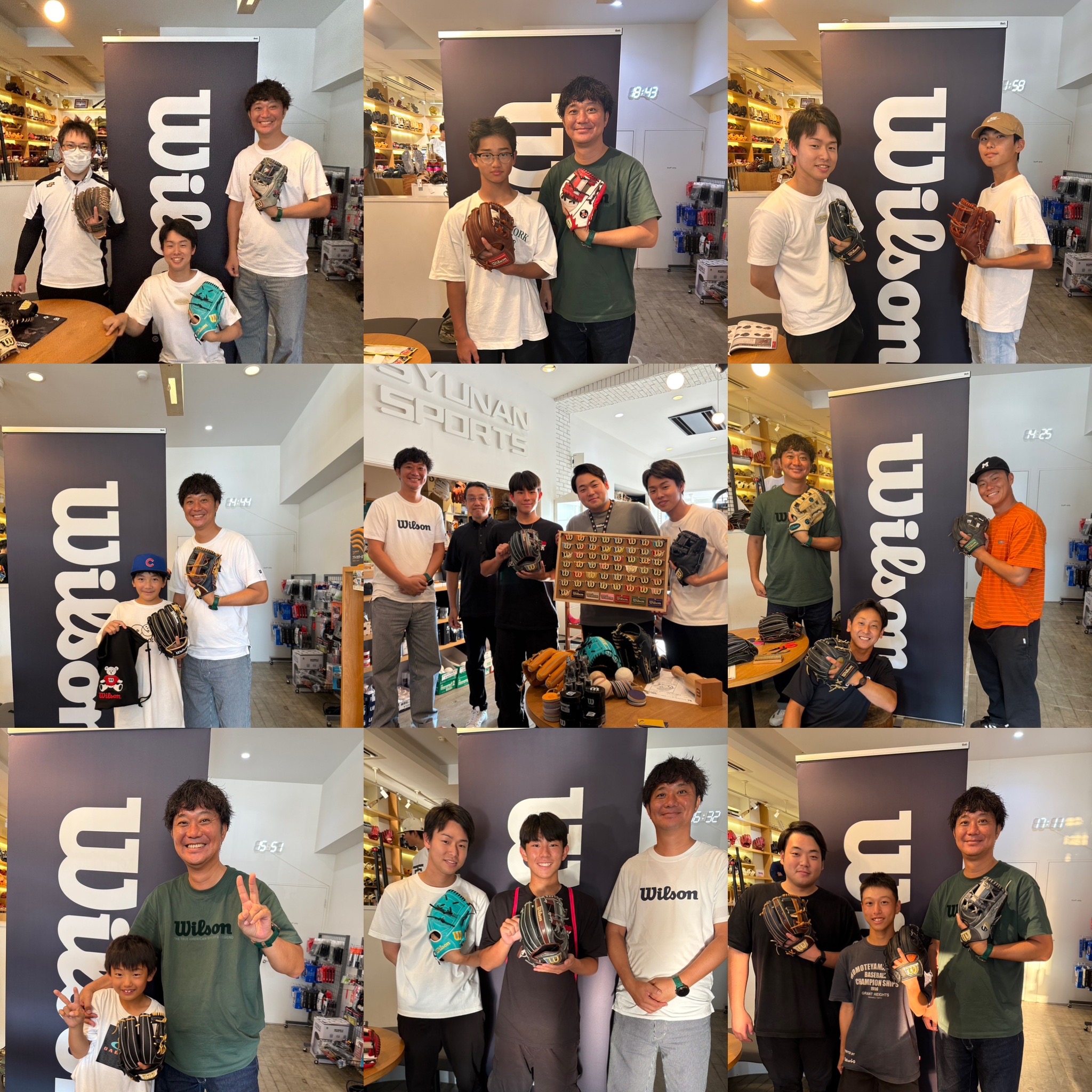 Wilson 中田五さんに来ていただきました!